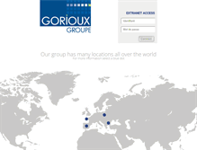 Tablet Screenshot of gorioux.com